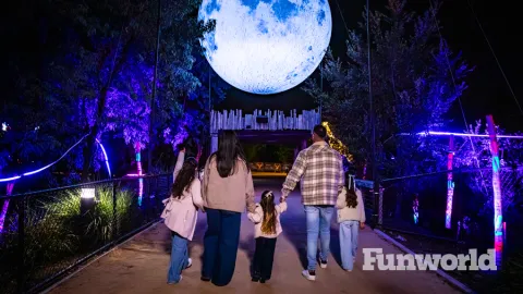 knoxville zoo smoky night lights