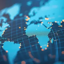 world map visual