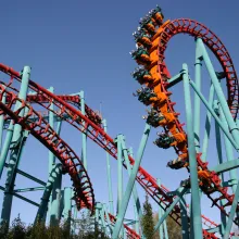 Image of roller coaster