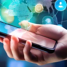 Internet Connected Cell Phone