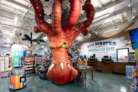 Sky Pirates of Mermaid Bay Kraken Display