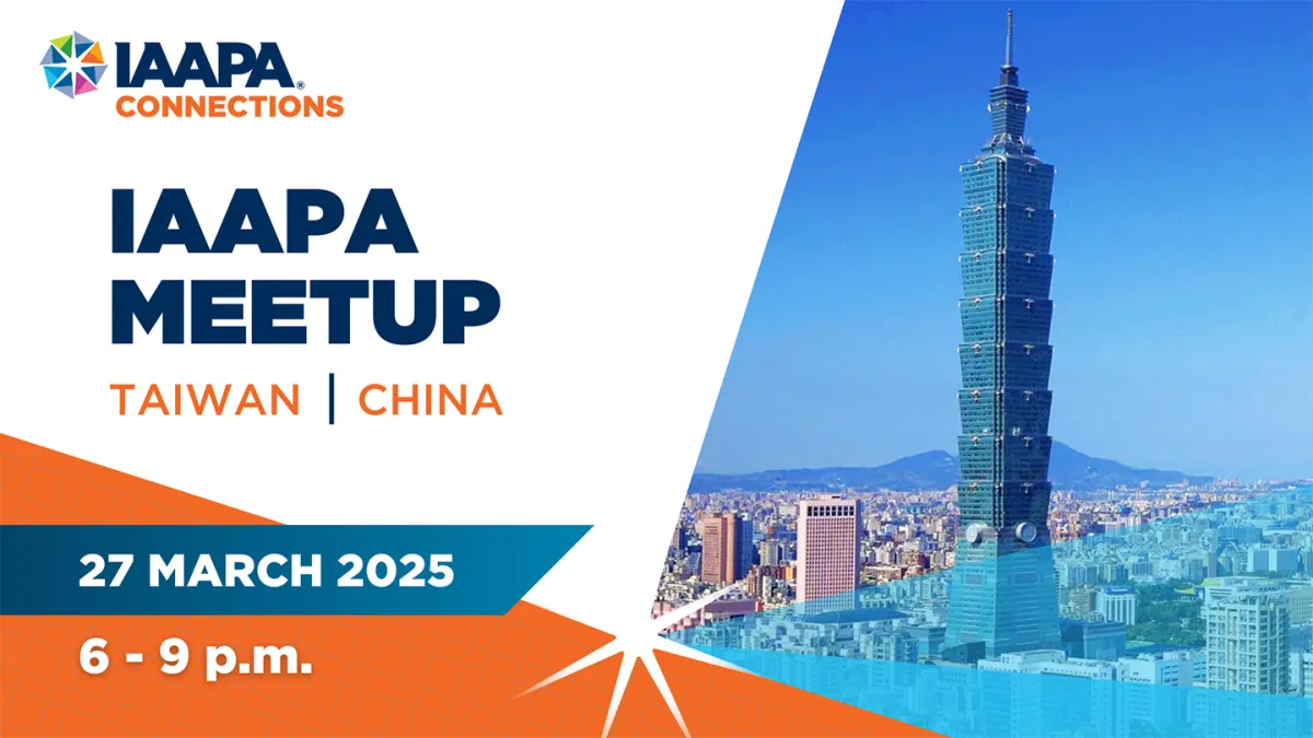 IAAPA Meetup Taiwan China 2025