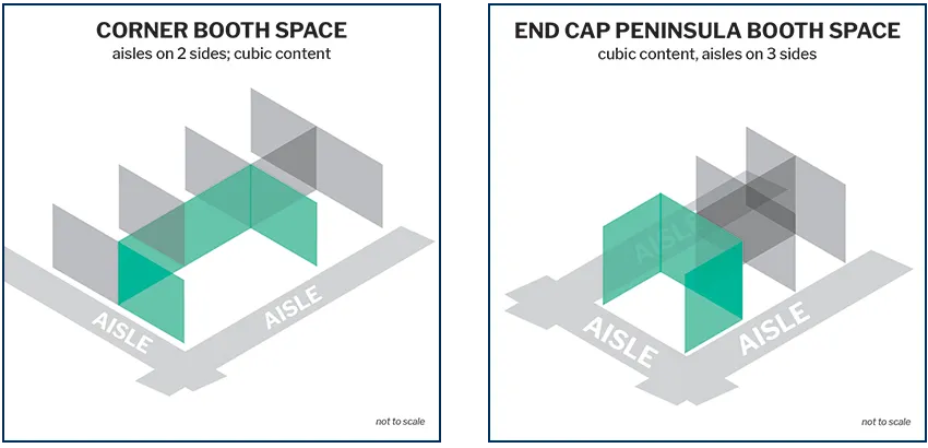 Linear Inline Booth Variations