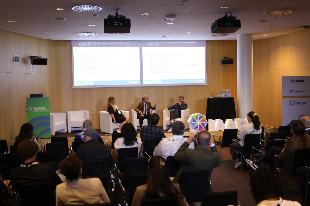 IAAPA Expo Europe 2025 Edusession Sports Entertainment IBE Panel