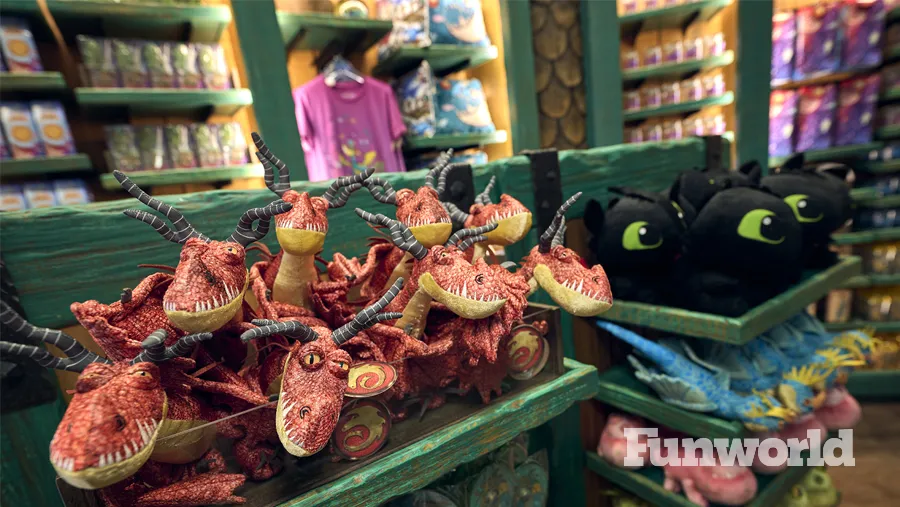 universal epic universe merchandise shop isle of berk how to train your dragon