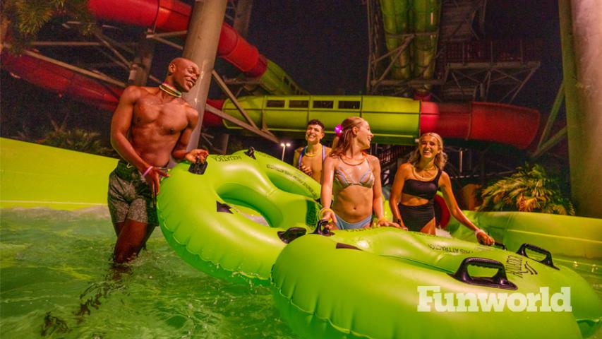 water parks at night united parks