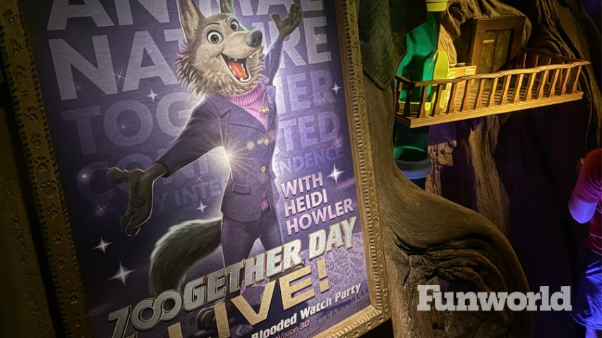 disney animal kingdom zootopia queue theming