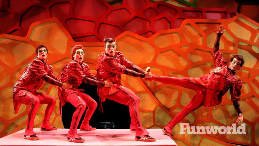 kings dominion cirque stage show